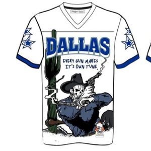 Brand X Dallas/Lamb Jersey in White 🆕